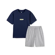 佳燦童裝兒童夏裝套裝2021新款男童短袖短褲兩件套中大童運(yùn)動(dòng)裝